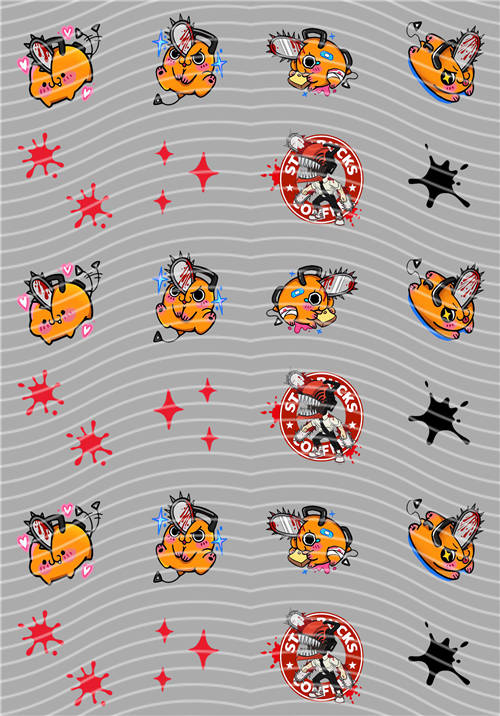 A5 kiss cut- 3171